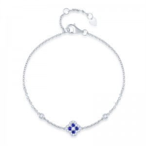 Custom 925 Silver Bracelet Jewelry Factory in China