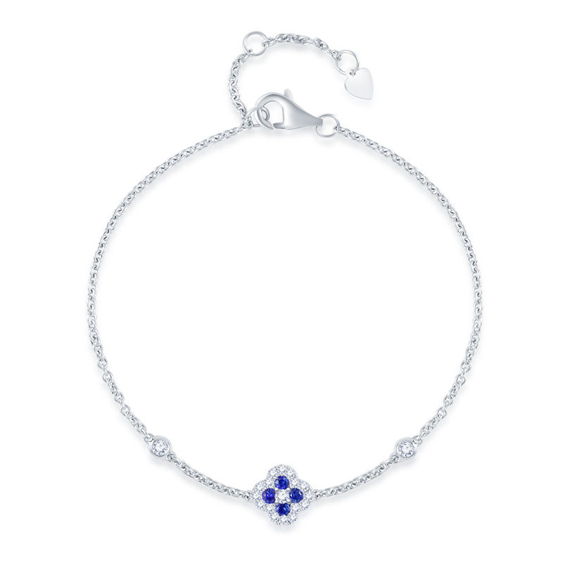 中国のカスタム925シルバーブレスレットジュエリー工場