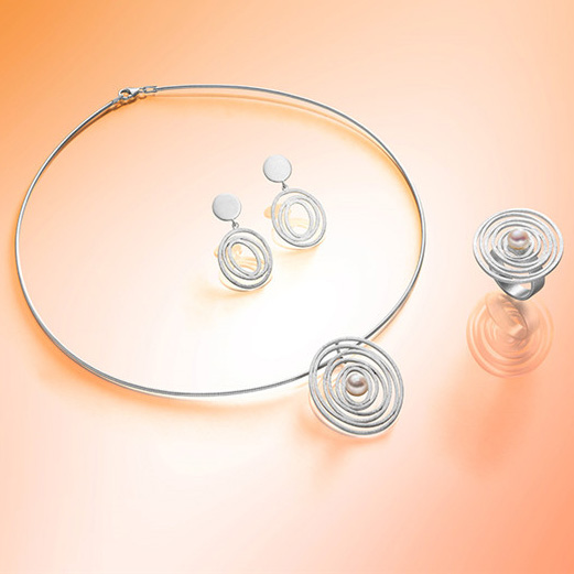 ожерелье из стерлингового серебра, серьги, кольца на заказ, производитель ювелирных изделий, оптовик