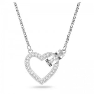 produttore di gioielli personalizzati con collana in argento sterling con pietre CZ