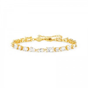 wholesale custom CZ sterling silver bracelet fine jewelry supplier