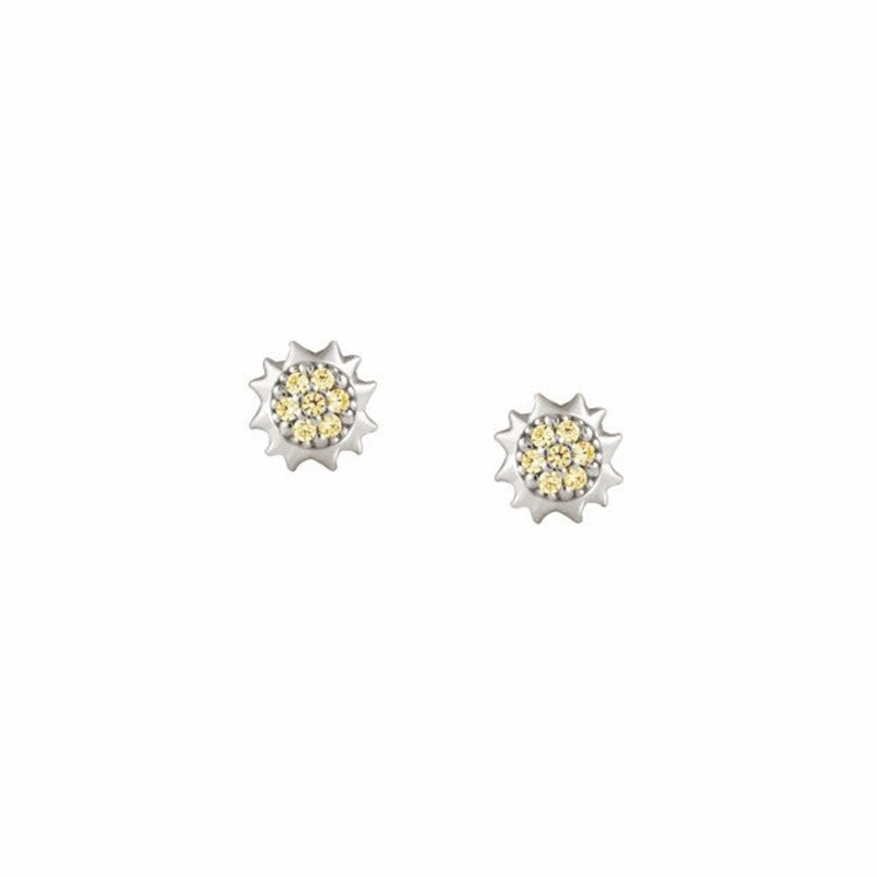 fournisseur en gros et OEM pour la conception de nos clients en boucles d'oreilles avec soleil en argent sterling