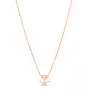 women’s fine jewelry designer custom wholesale rose gold plated necklace