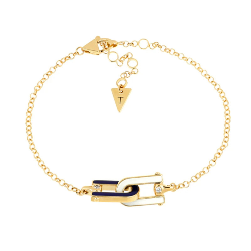 The OEM Manufacturer of Legami Bracelet Blue/White Enamel