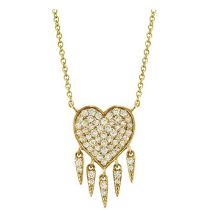 Wholesale 18K Gold Custom OEM Heart Design Necklace Jewelry Manufacturer China