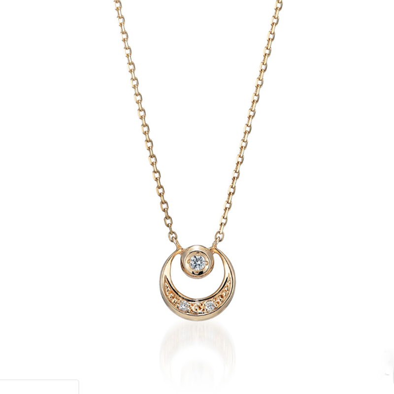 Wholesale 18K Gold Custom Silver Jewelry Diamond Necklace OEM Manufacturers
